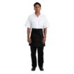 Picture of Chef Works Half Bistro Apron Black