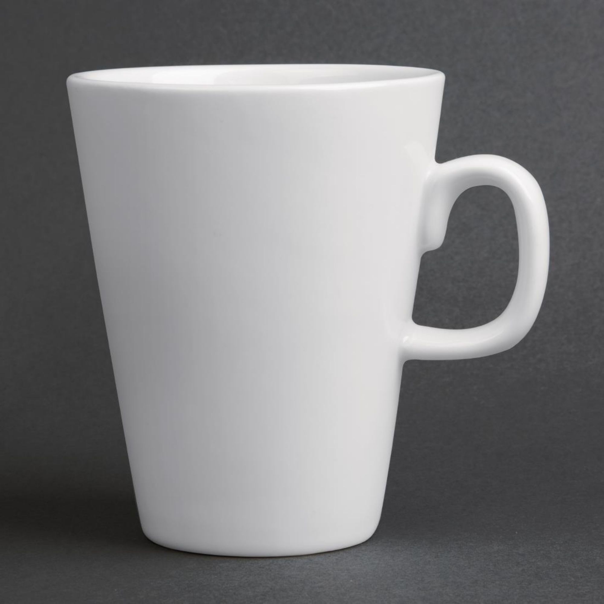 Picture of Olympia Whiteware Latte Mugs 310ml 11oz (Pack of 12)