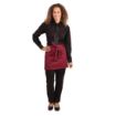 Picture of Whites Short Bistro Apron Burgundy