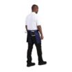 Picture of Whites Short Bistro Apron Navy Blue