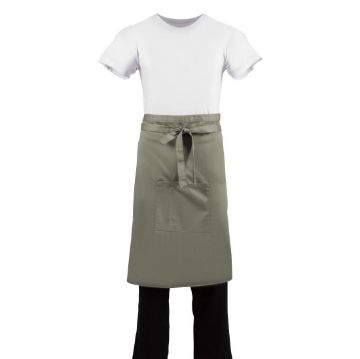 Picture of Whites Regular Bistro Apron Olive