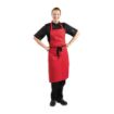 Picture of Whites Bib Apron Red
