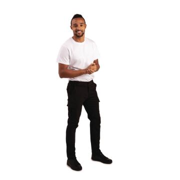 Picture of Stretch Slim Combat Trousers Black 34