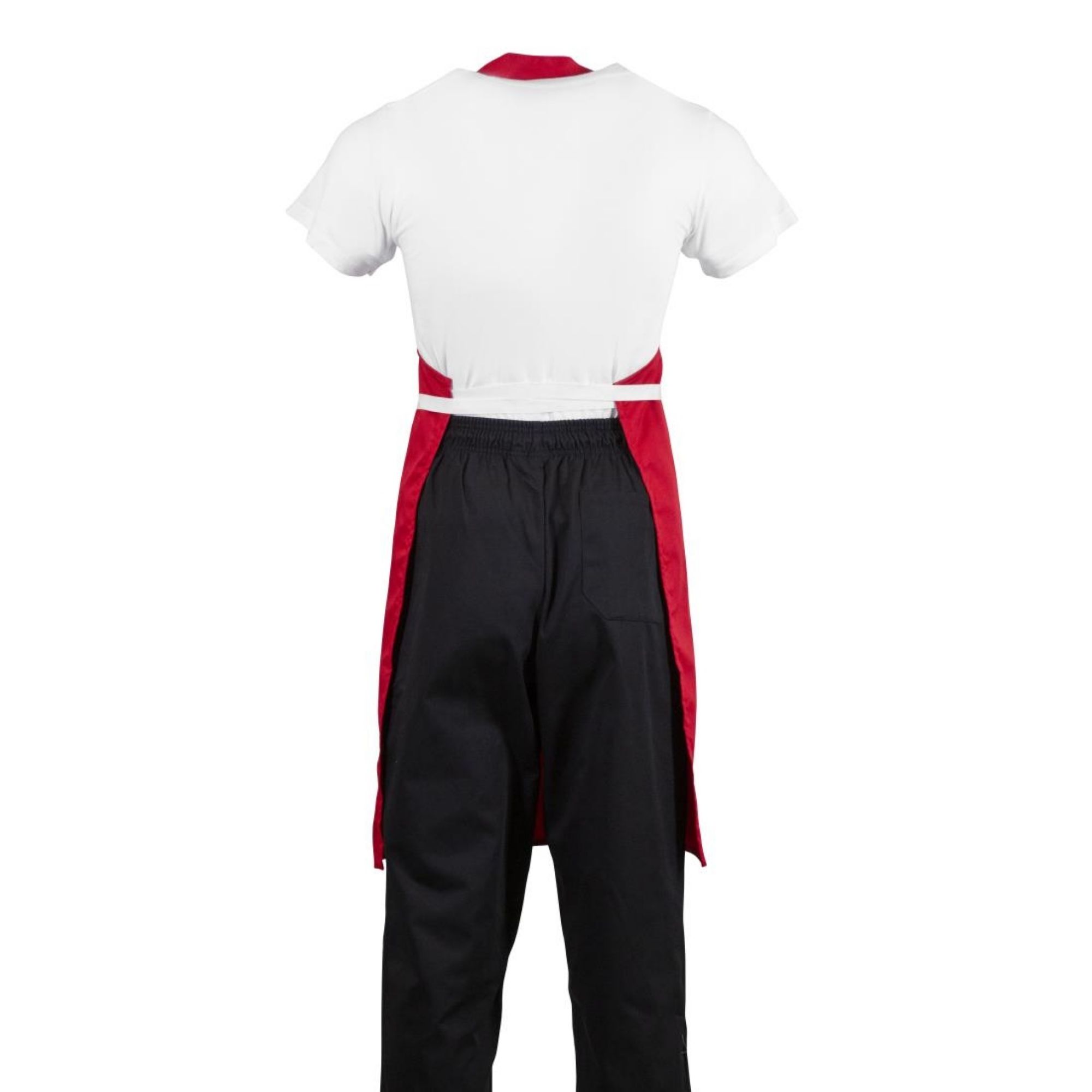 Picture of Whites Bib Apron Red