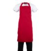 Picture of Whites Bib Apron Red