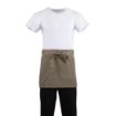 Picture of Whites Short Bistro Apron Tan