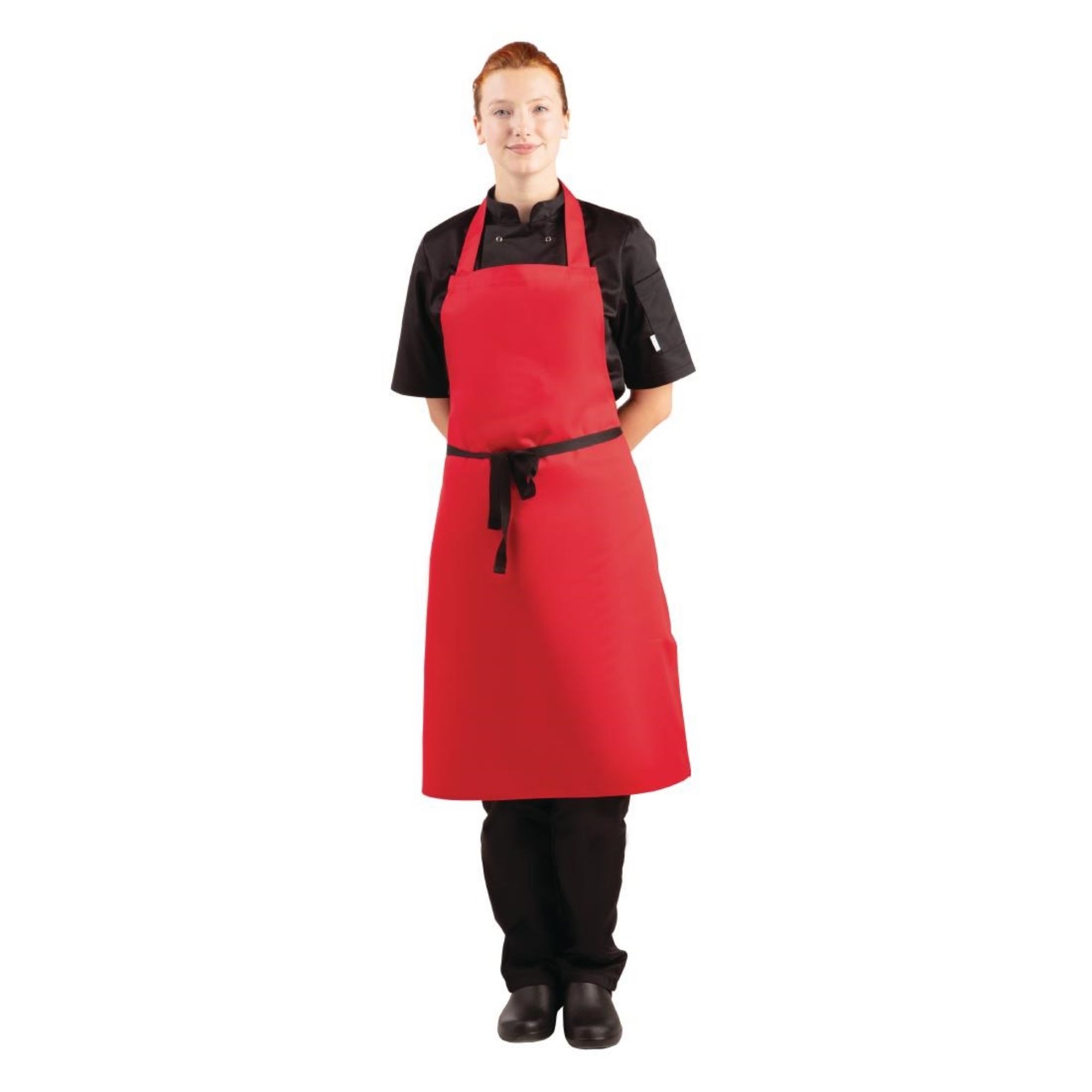 Picture of Whites Bib Apron Red