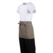Picture of Whites Short Bistro Apron Tan