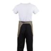 Picture of Whites Short Bistro Apron Tan