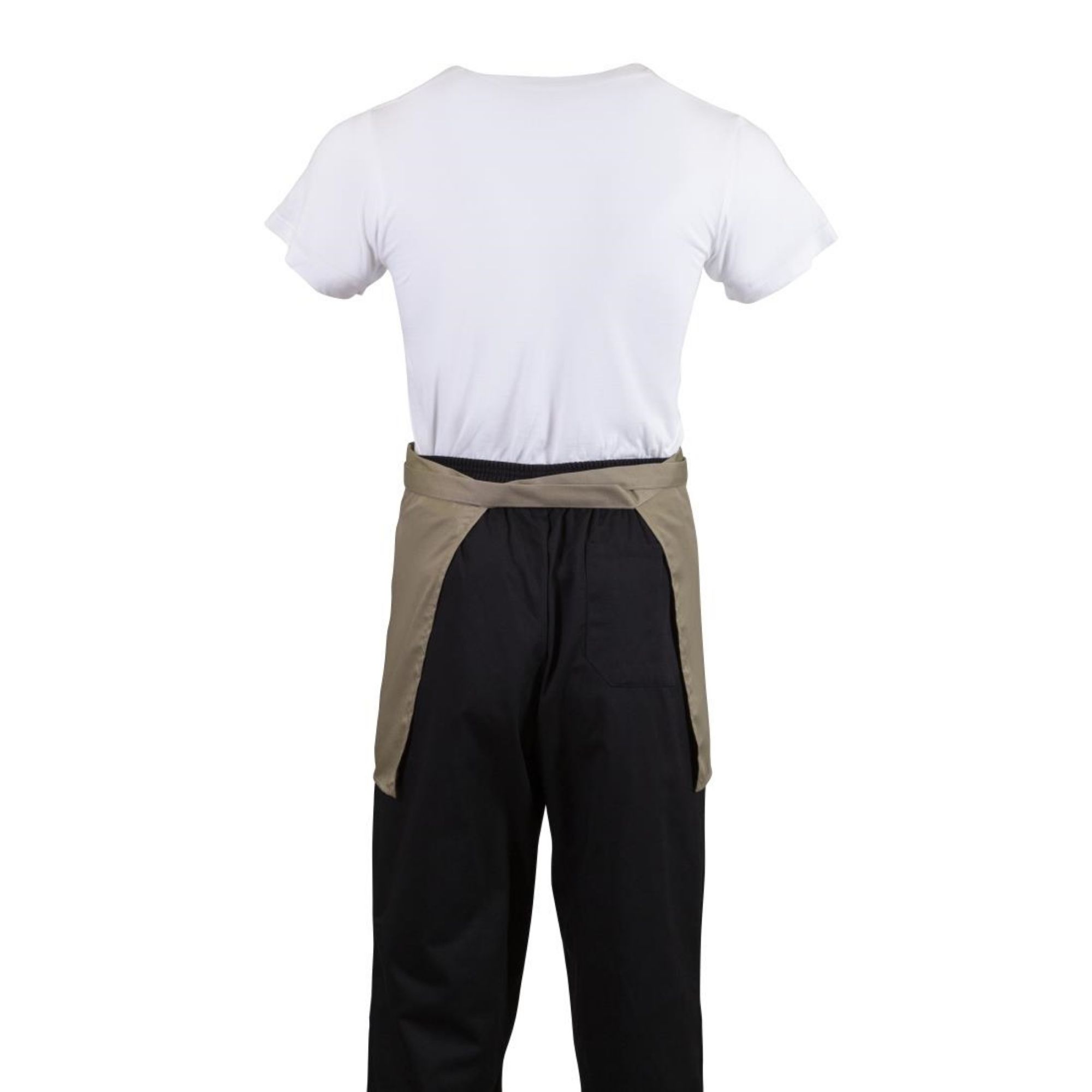 Picture of Whites Short Bistro Apron Tan