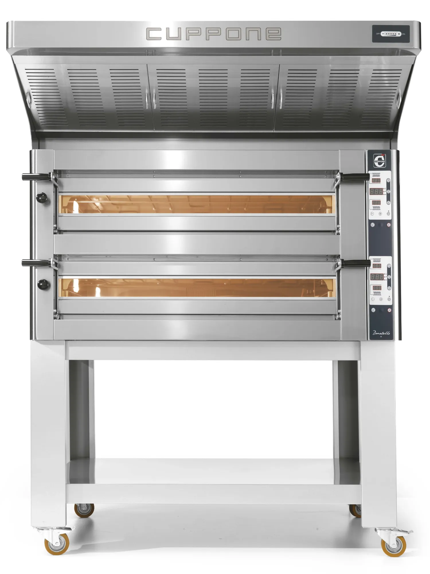 Picture of Cuppone LLKDN6352 Donatello Twin Deck Electric Pizza Oven