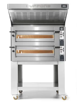 Picture of Cuppone LLKDN4352 Donatello Twin Deck Electric Pizza Oven