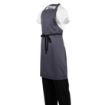 Picture of Whites Polycotton Bib Apron Charcoal