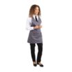 Picture of Whites V Neck Service Apron Charcoal