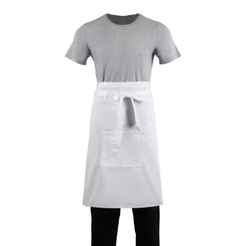 Picture of Regular Bistro Apron White
