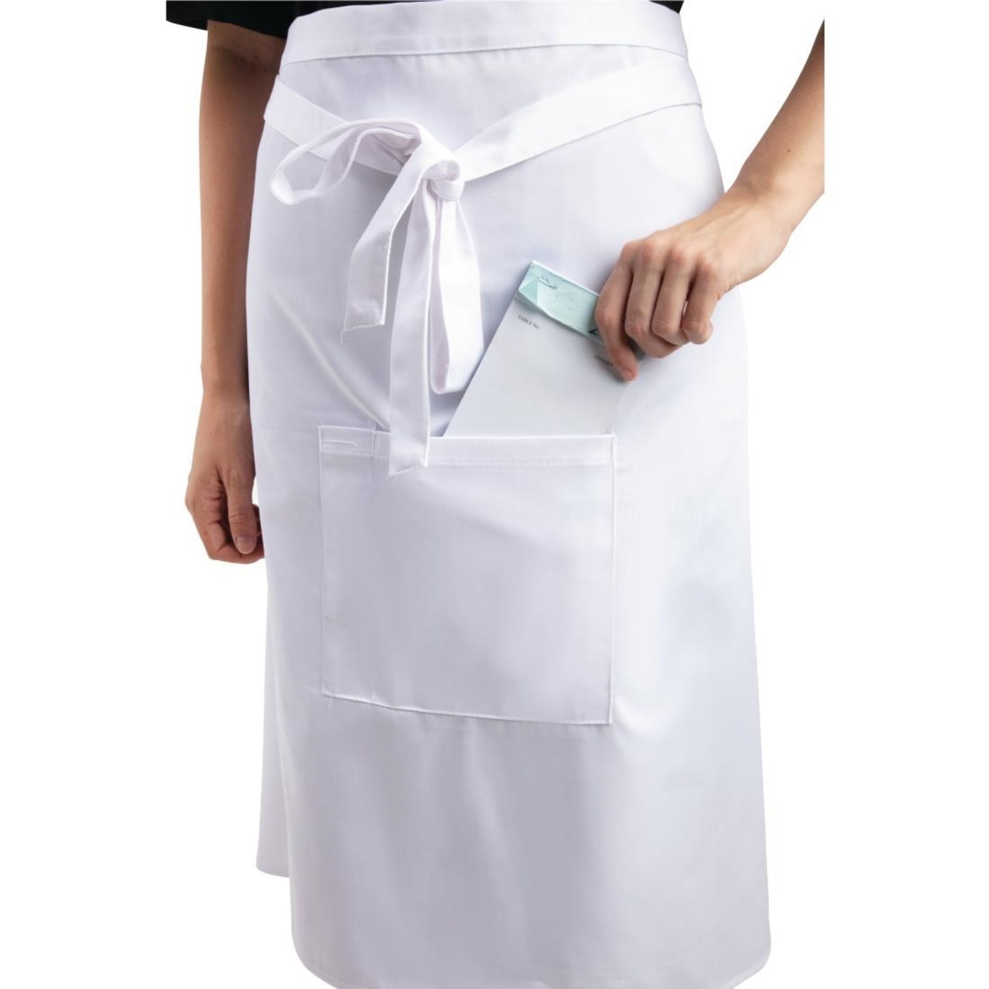 Picture of Regular Bistro Apron White