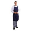 Picture of Whites Bib Apron Navy Blue