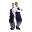 Picture of Whites Bib Apron Navy Blue