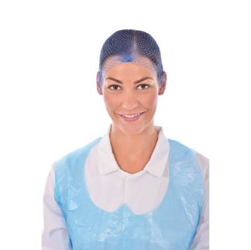 Picture of Lion Haircare Hair Net Light Blue (Pack of 50)