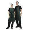 Picture of Whites Bib Apron Bottle Green