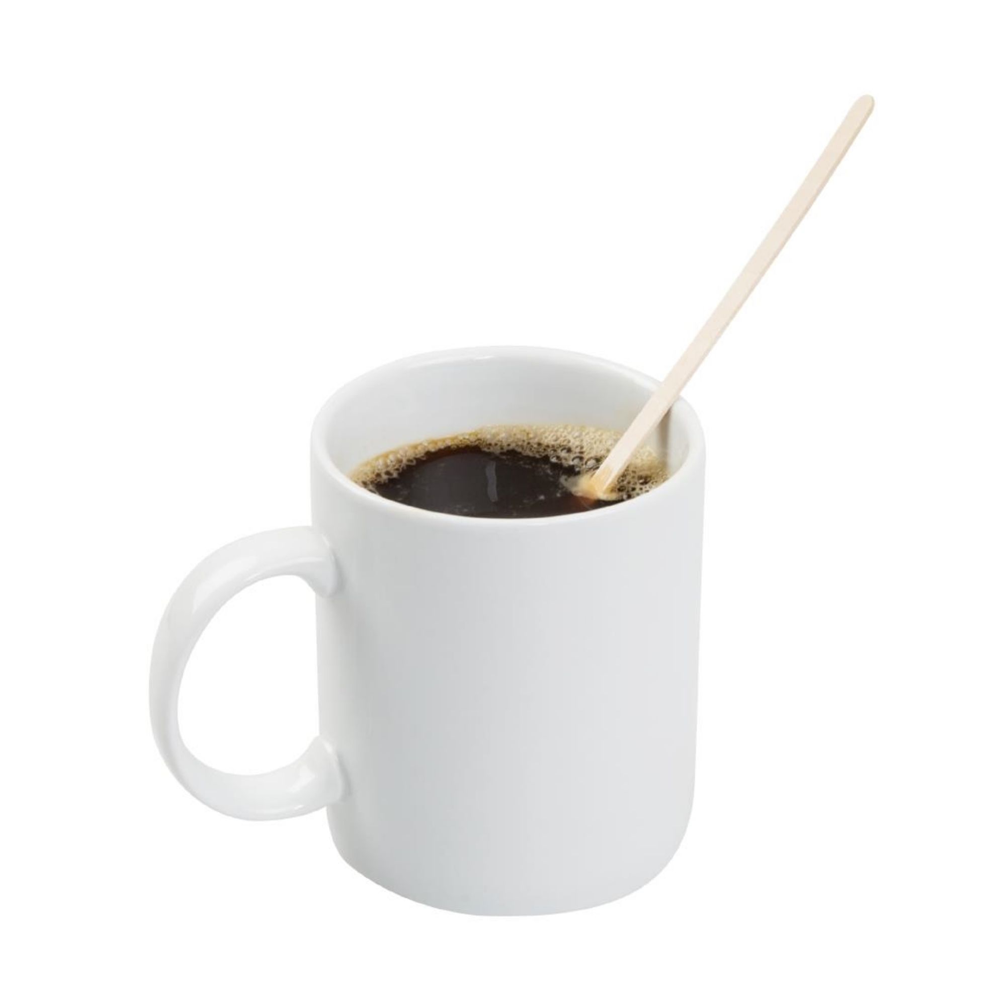 Picture of Fiesta Green Biodegradable Wooden Coffee Stirrers 190mm (Pack of 1000)