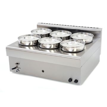 Picture of Archway Countertop Gas Bain Marie Six Pots