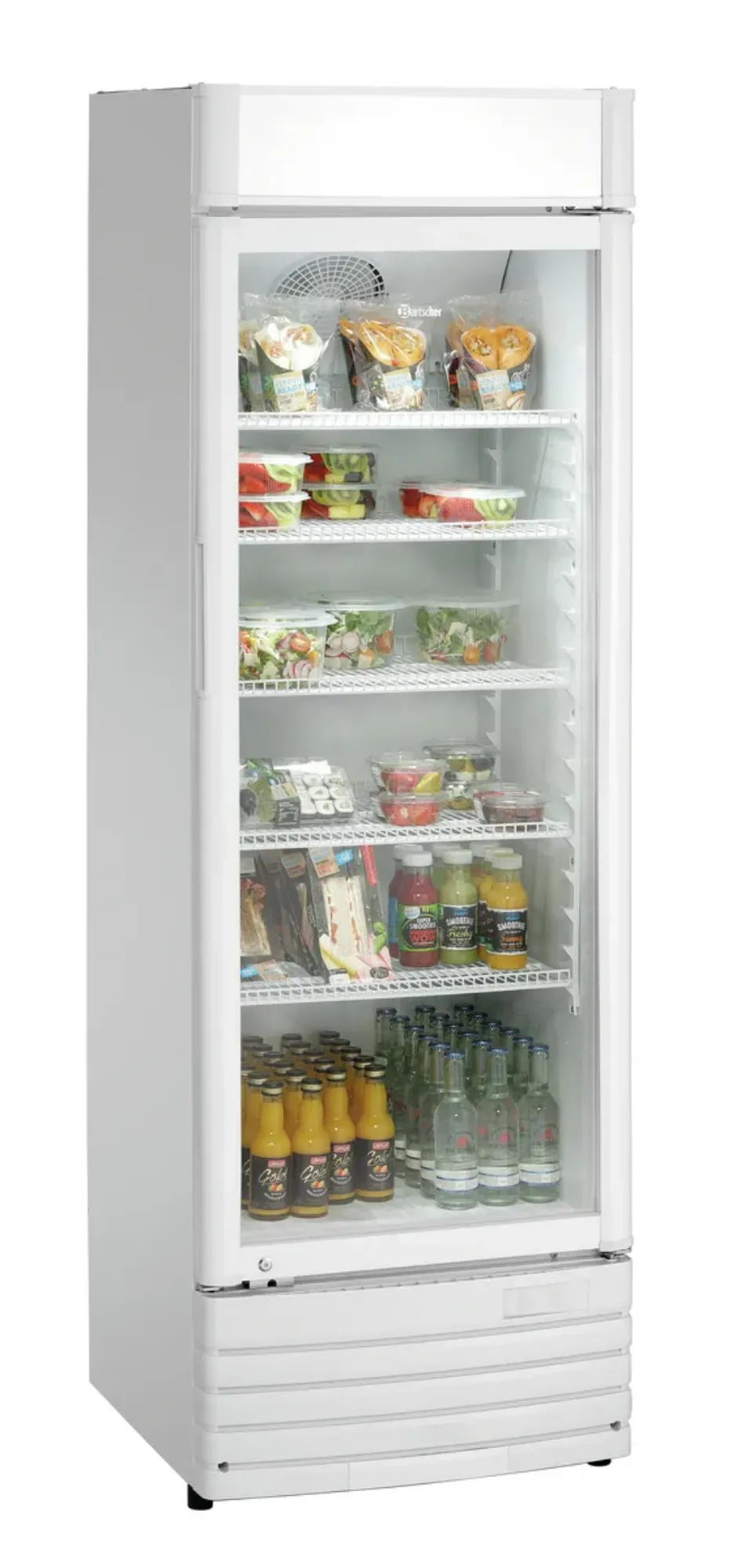 Picture of Bartscher Glass-doored refrigerator 302L WB