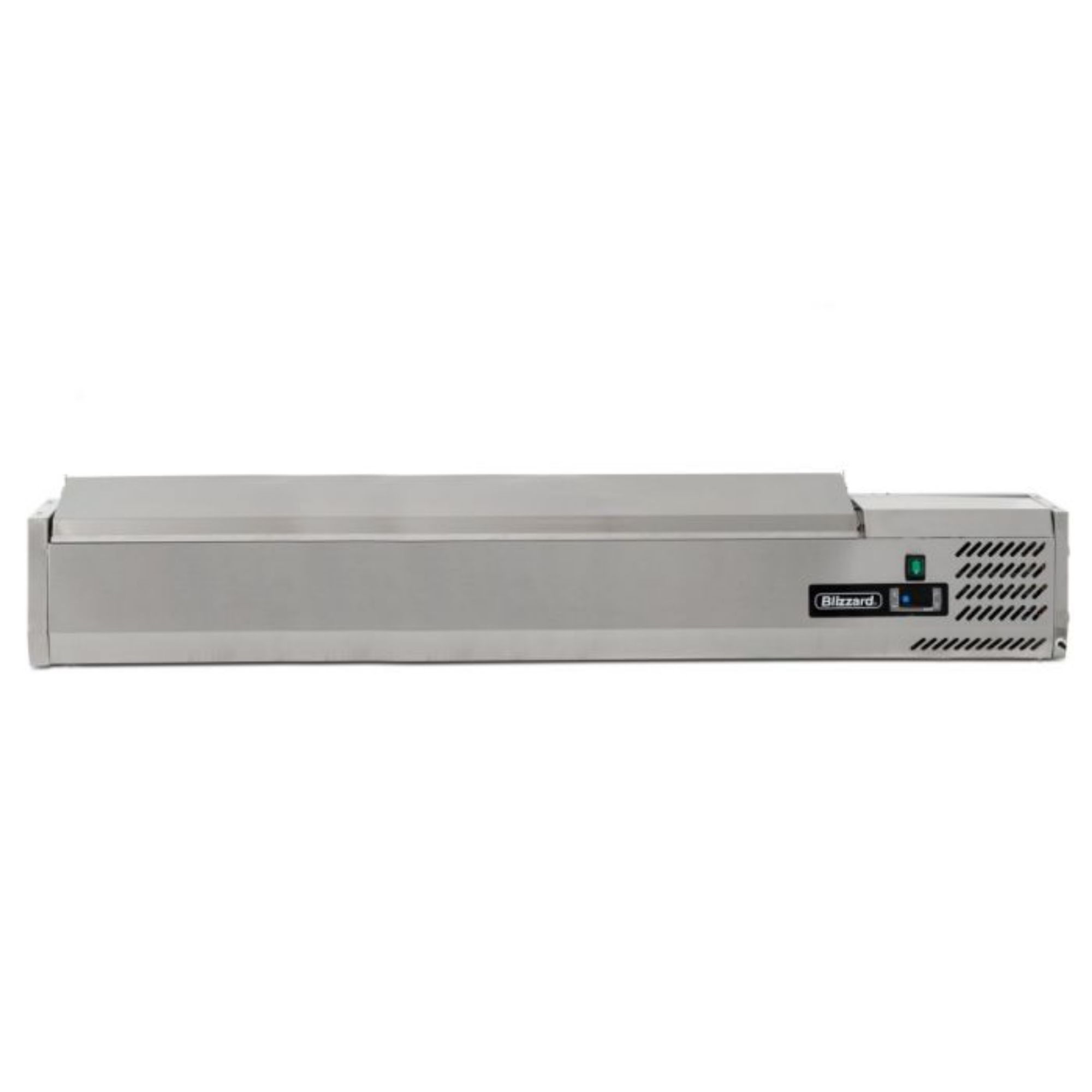 Picture of BLIZZARD 2m Hinged 1/4 Gastronorm Prep Top TOP2000-14EN