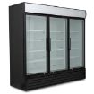 Picture of BLIZZARD 1750L Triple Hinged Glass Door Freezer Display Merchandiser GDF1800