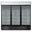 Picture of BLIZZARD 1750L Triple Hinged Glass Door Freezer Display Merchandiser GDF1800