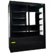 Picture of Blizzard BTD150BK-GD Black Tiered Display With Sliding Glass Doors