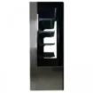 Picture of Blizzard BTD200SS-GD Stainless Steel Tiered Display With Sliding Glass Doors - BTD200SS-GD