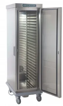 Picture of Emainox 25 X 1/1Gn Mobile Fan Assisted Heated Holding Cabinet - With Humidity