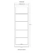 Picture of BLIZZARD Upright 320L Single Hinged Door Refrigerator White HW40
