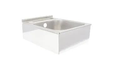 Picture of Parry CWBHANDI/T - Stainless Steel Square Hand Wash Sink with Taps