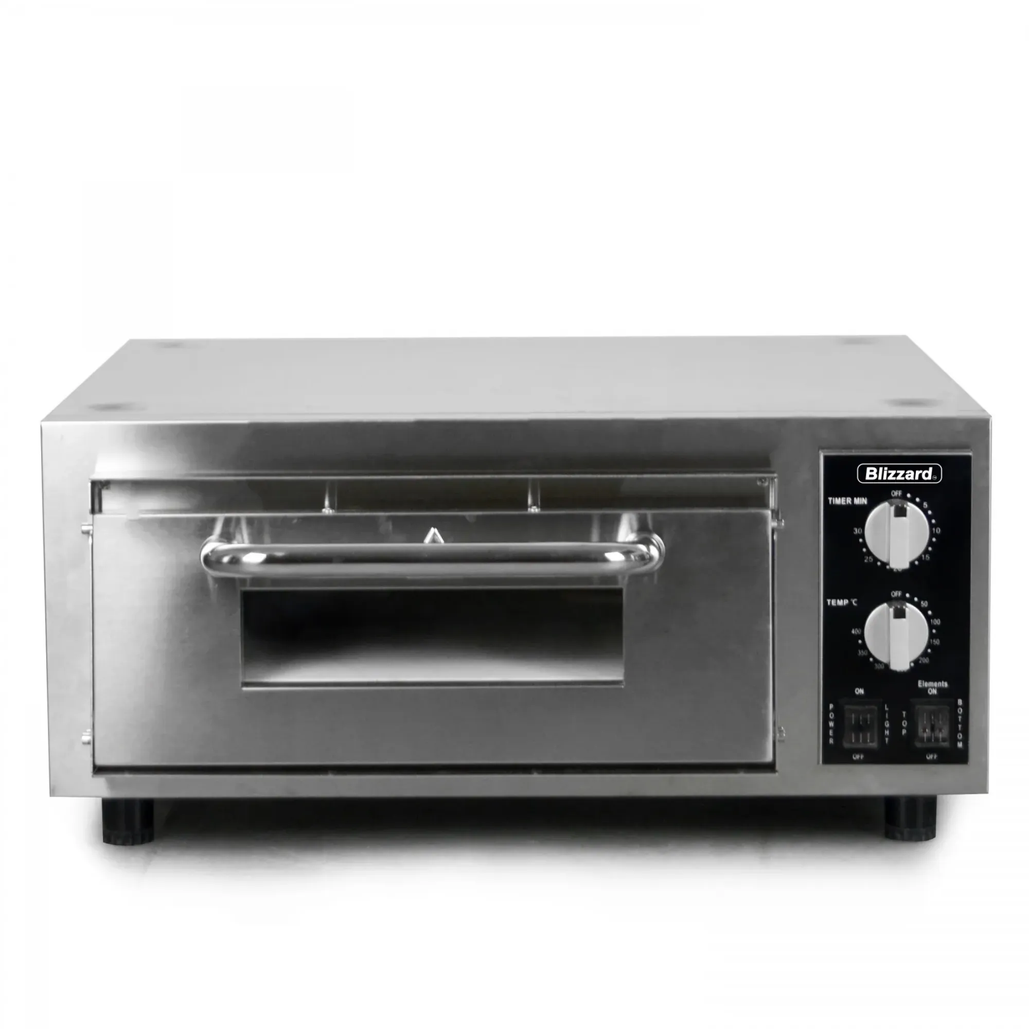 Picture of BLIZZARD Single Drawer Pizza Oven Stainless Steel BPO1