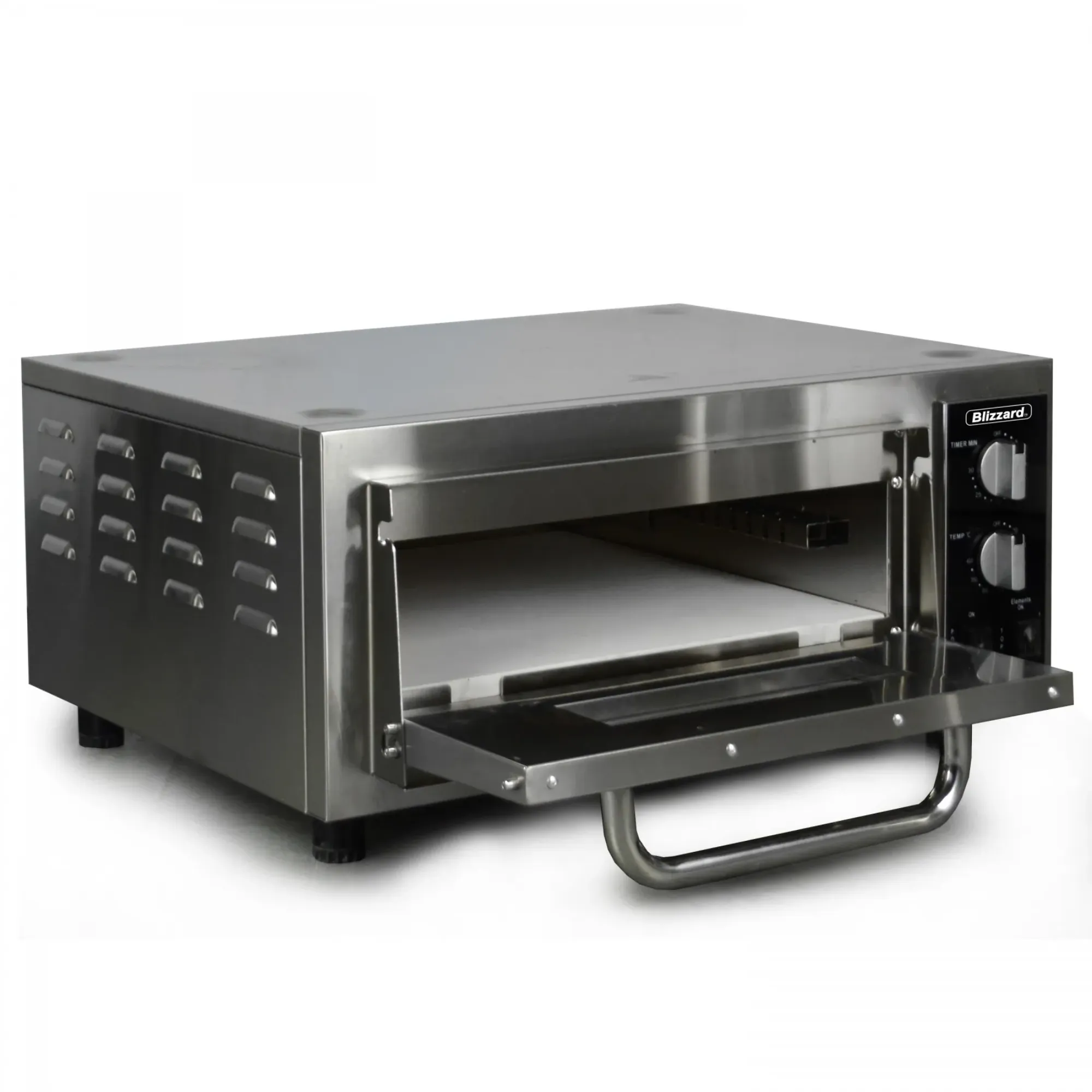 Picture of BLIZZARD Single Drawer Pizza Oven Stainless Steel BPO1