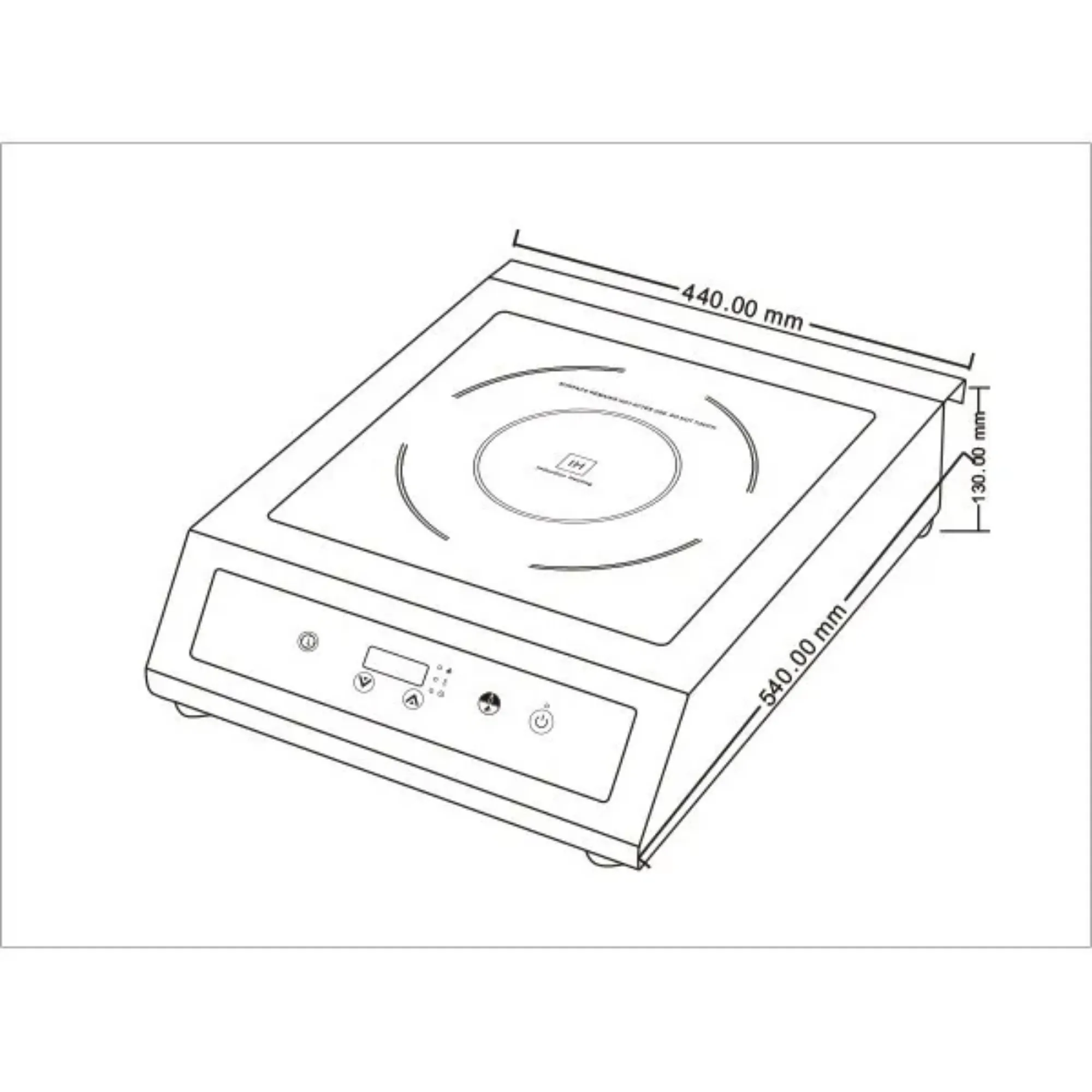 Picture of BLIZZARD Stock Pot Induction Hob BSPIH