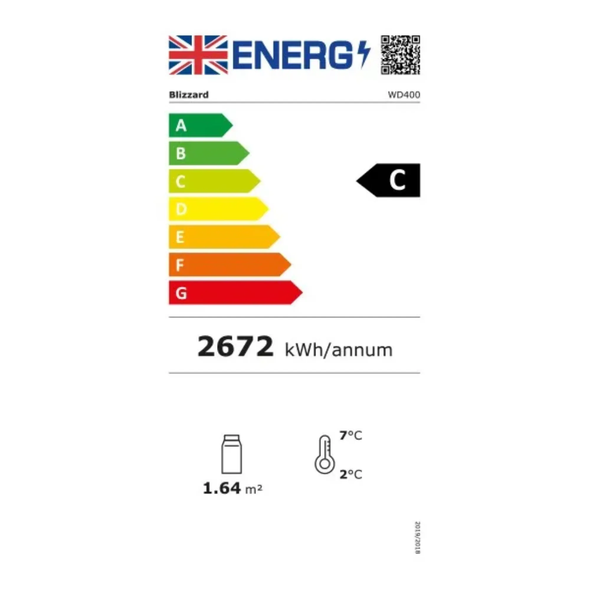Picture of BLIZZARD Upright Wine Cooler WD400