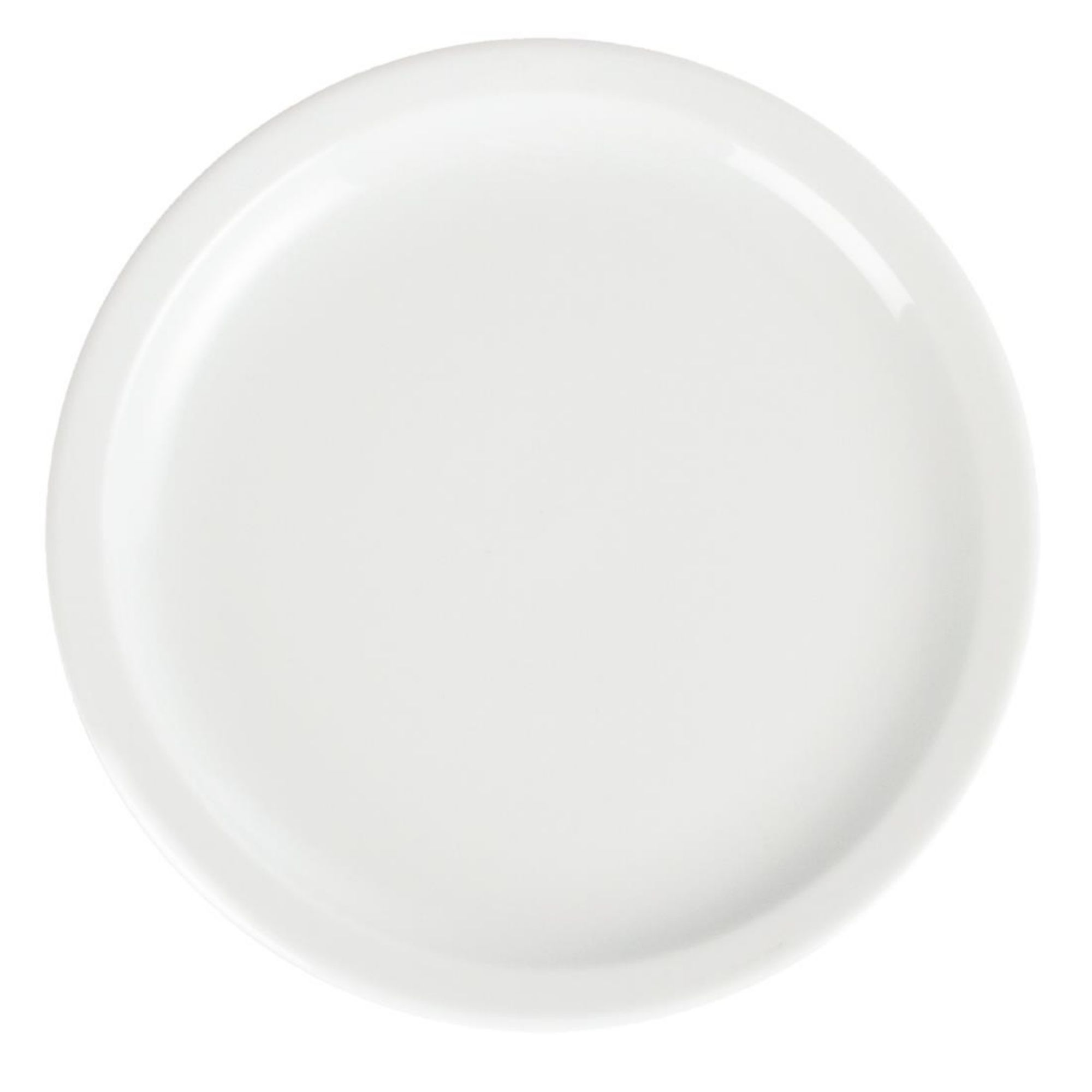 Picture of Olympia Whiteware Narrow Rimmed Plates 230mm (Pack of 12)