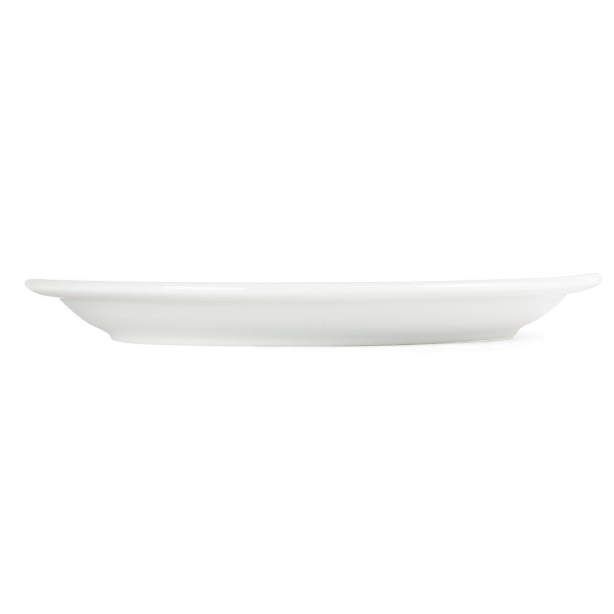 Picture of Olympia Whiteware Narrow Rimmed Plates 230mm (Pack of 12)