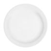 Picture of Olympia Whiteware Narrow Rimmed Plates 202mm (Pack of 12)
