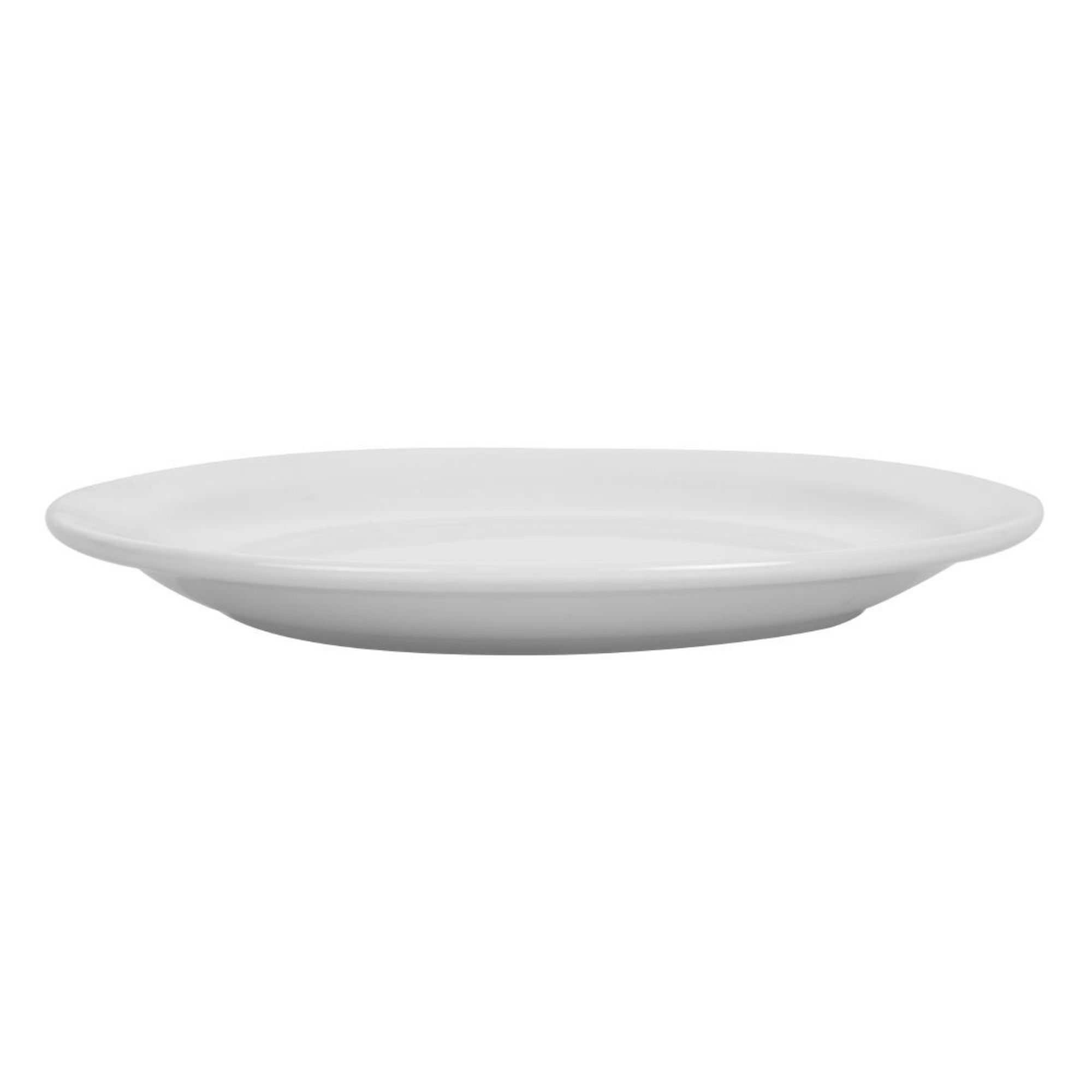 Picture of Olympia Whiteware Narrow Rimmed Plates 202mm (Pack of 12)