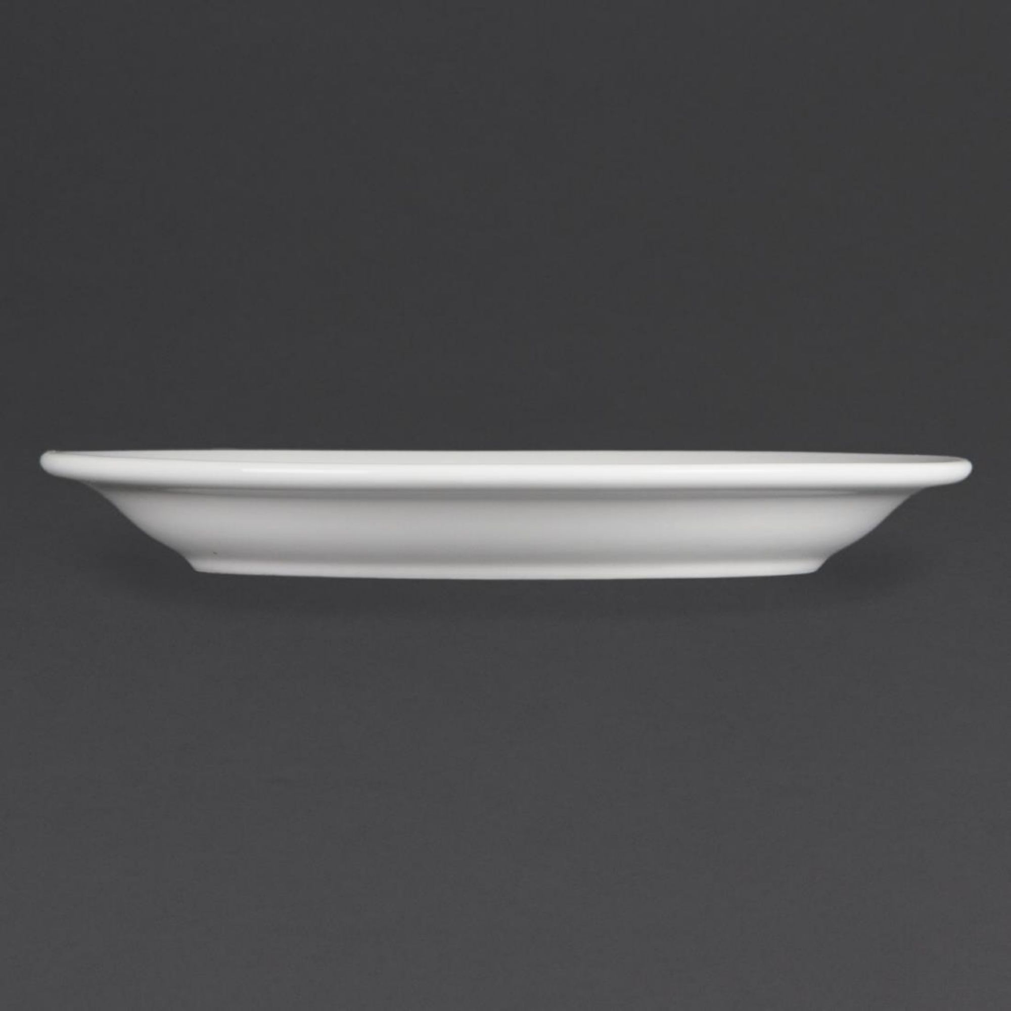 Picture of Olympia Whiteware Narrow Rimmed Plates 202mm (Pack of 12)