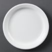 Picture of Olympia Whiteware Narrow Rimmed Plates 180mm (Pack of 12)