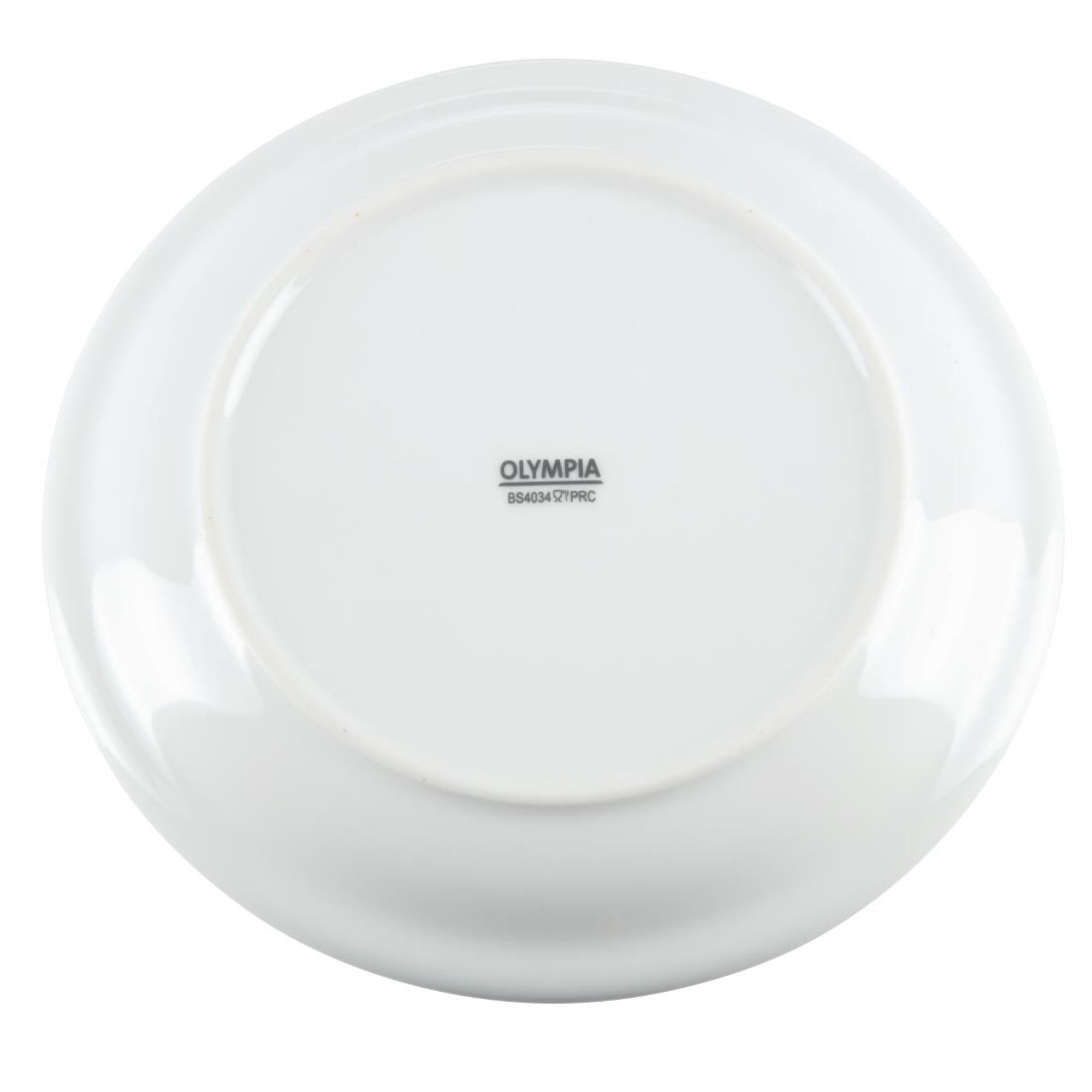 Picture of Olympia Whiteware Narrow Rimmed Plates 180mm (Pack of 12)