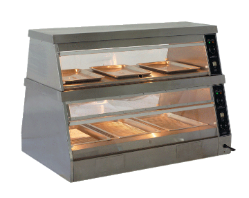Picture of Chefsrange DBG1200 5 Tray Heated Chicken Display - With Humidity