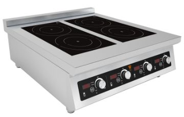 Picture of Chefsrange BE70IH4-3.5 70 Line Counter Top 4 Ring Induction Hob - 4 X 3.5Kw Power