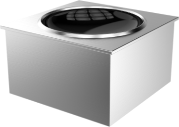 Picture of Chefsrange GXDIIHW-3 - Drop In Wok Induction Hob - 3Kw Power (Steel Surround)
