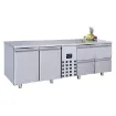 Picture of CombiSteel Counter 700 Refrigerator 2 Doors and 4 Drawers Mono Block